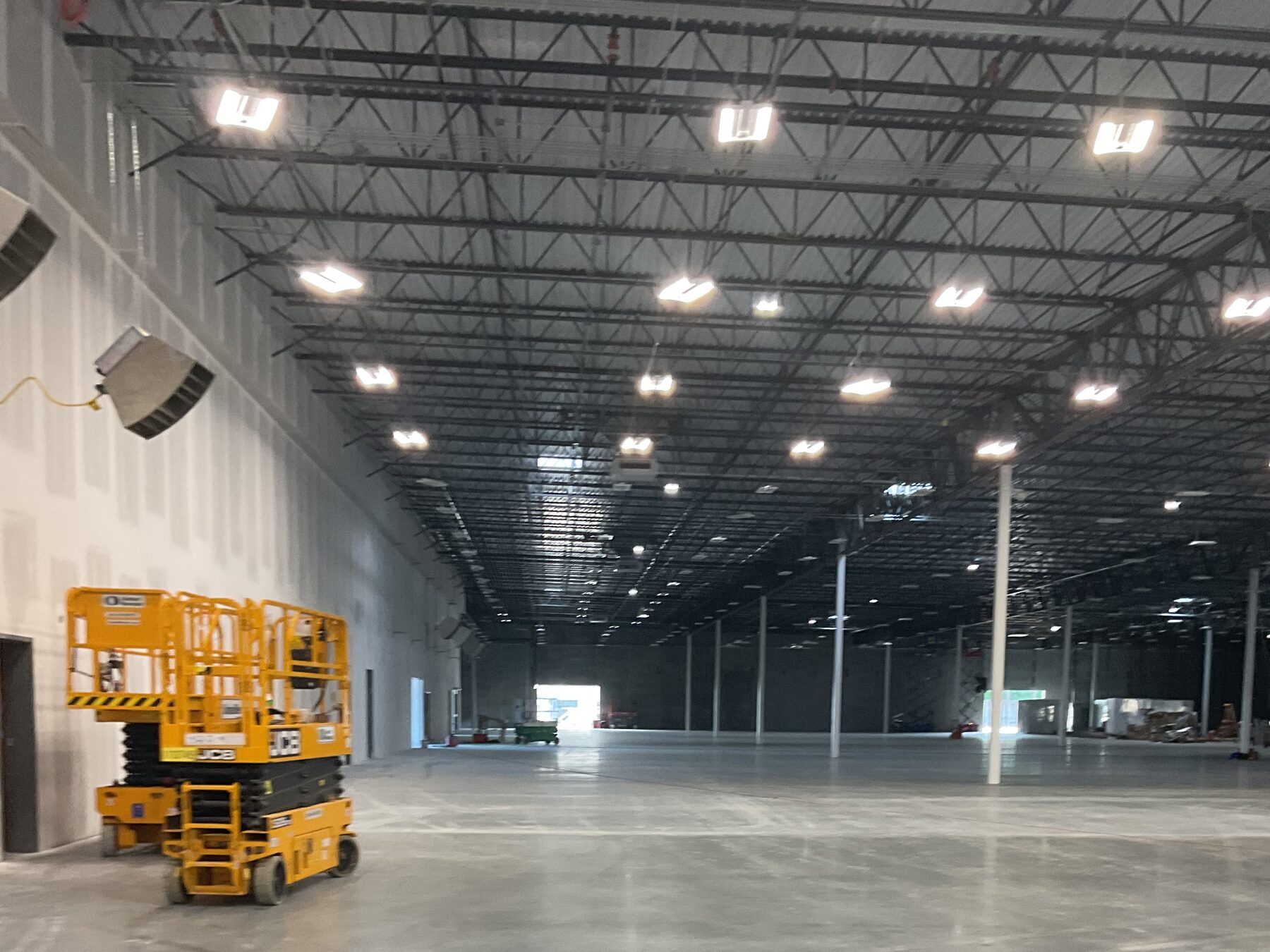 Commercial Interior, Exposed Structure